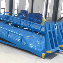 Yard ramps for loading and unloading goods container mobile dock ramp